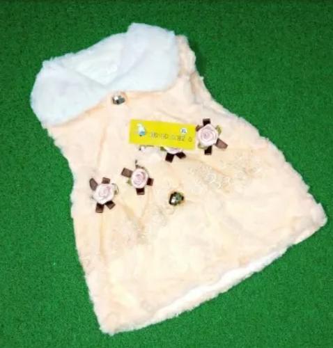 Kids Frock - Velvet Fur Jacket, Sizes L-XXL | Multicolour for Girls, Perfect for 0-2 Years