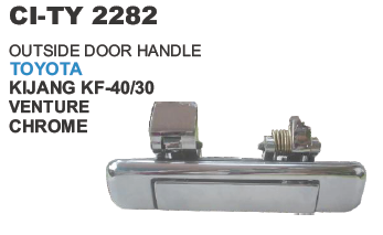 Outside Door Handle  Toyota Kijang Venture Chrome Vehicle Type: 4 Wheeler