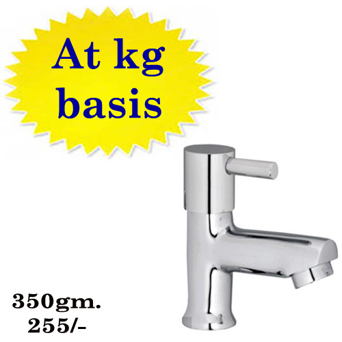 Pillar Tap - Brass Handle, 15mm Fitting, Brass Body | 5 Years Replacement Guarantee