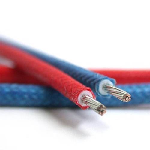 Fiber Glass Insulated Cable - Fiber Glass, 0.50 to 10.00 Sq. mm, Red, Green, Blue, Black, Brown, Grey, Orange, White, Yellow | Very Good Thermal Stability, High Cut-through & Abrasion Resistance, Long Life Performance