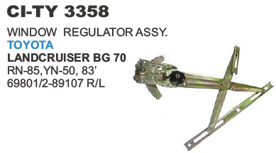 Window Regulator Assy Toyota Land Cruiser