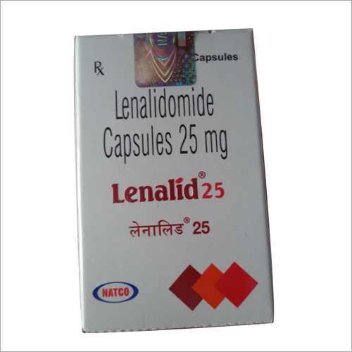 Lenalidomide Capsules - 25mg Dosage, Gelatin Material | Targeted Therapy, High Potency, Convenient Dose, Precise Formulation, Blister Pack