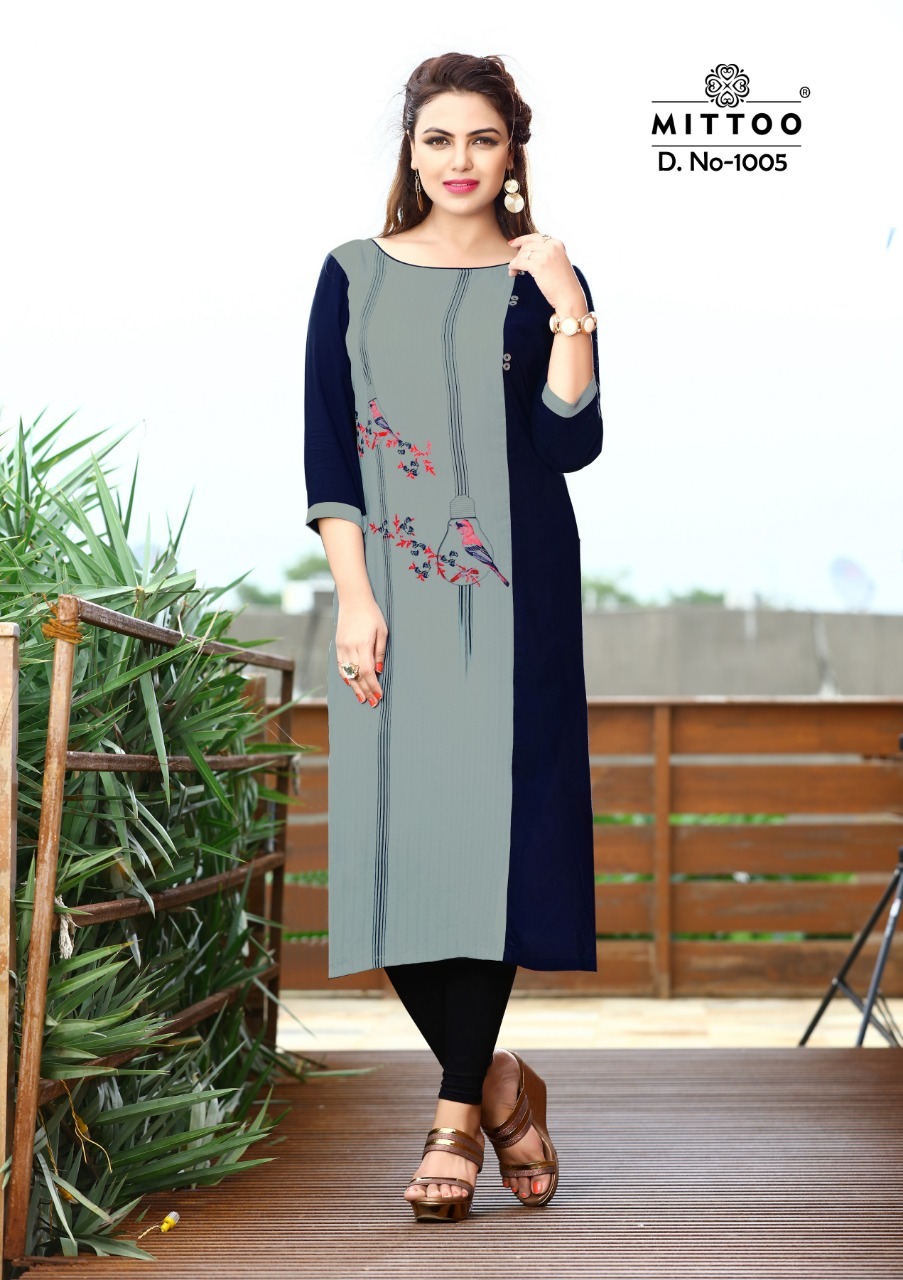 Digit Mittoo Design Soft Touch Bsy Digital Kurti - Soft Touch Bsy Fabric, Sizes M(38)-3xl(46), Available In Multiple Seasons - Ideal For Girls