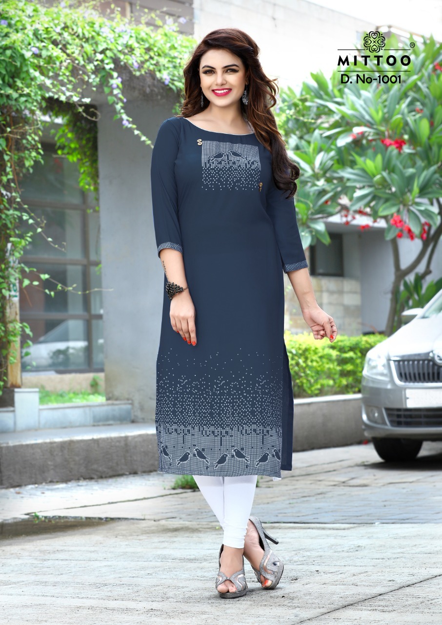 Digit Mittoo Design Soft Touch Bsy Digital Kurti - Soft Touch Bsy Fabric, Sizes M(38)-3xl(46), Available In Multiple Seasons - Ideal For Girls
