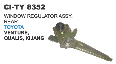 Window Regulator Assy Rear Toyota Venture Qualis Kijang