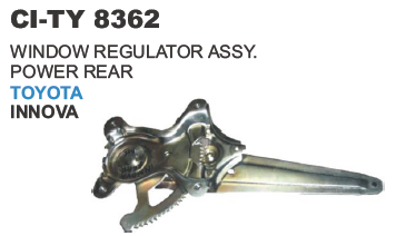 Window Regulator Assy Power Rear Toyota Innova