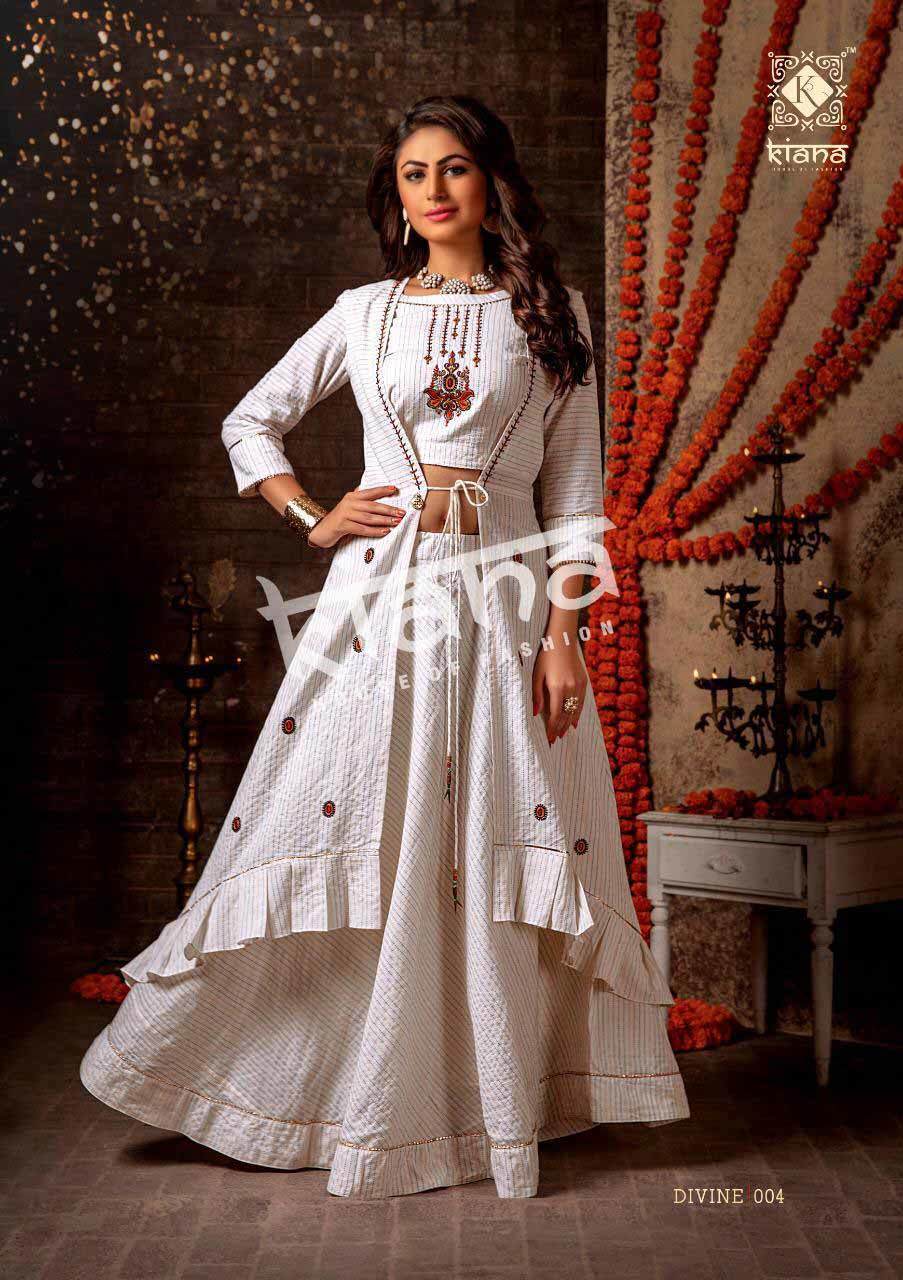 Spring Divine Kiana Mal Lurex Shrug Navratri Festival Kurta