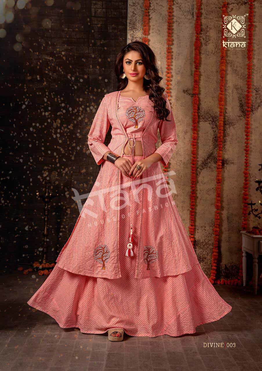 Spring Divine Kiana Mal Lurex Shrug Navratri Festival Kurta