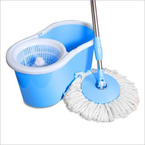 Plastic Mop Bucket - Durable Plastic Material | Ideal for Floor Cleaning