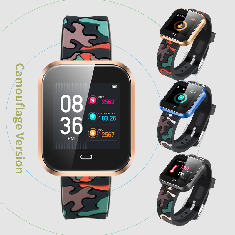 Smart Fitness Bracelet Heart Rate Monitor Tracker Bluetooth Smartphone Sku Cd16 Application: Manipulation Mode: Full Touch Control