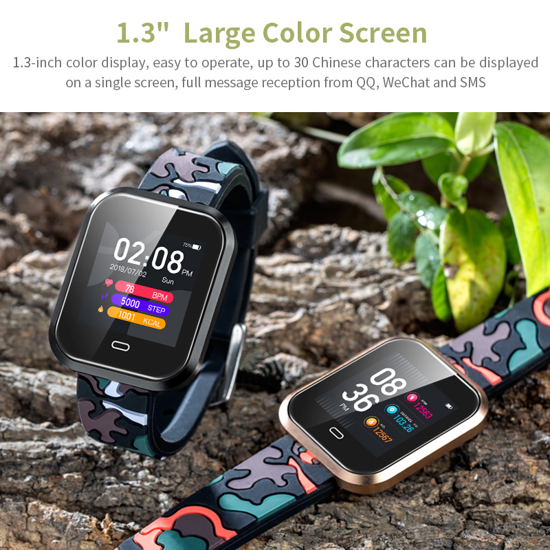 Smart Fitness Bracelet Heart Rate Monitor Tracker Bluetooth Smartphone Sku Cd16 Application: Manipulation Mode: Full Touch Control
