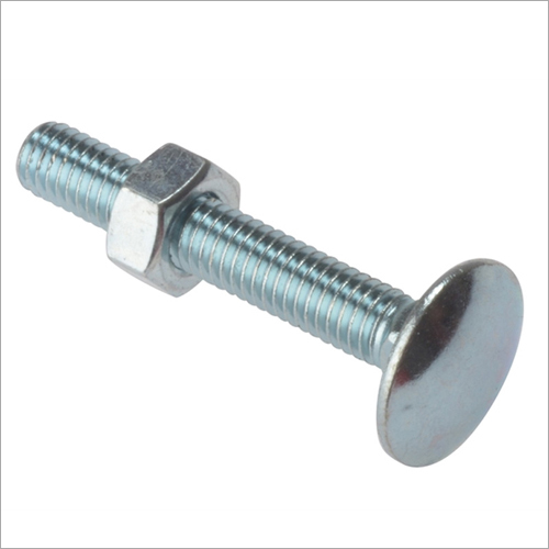 Carriage Bolt - High-Grade Steel, Bolts Measuring 3/8 x 4 Inches | Perfect for Secure Fastening