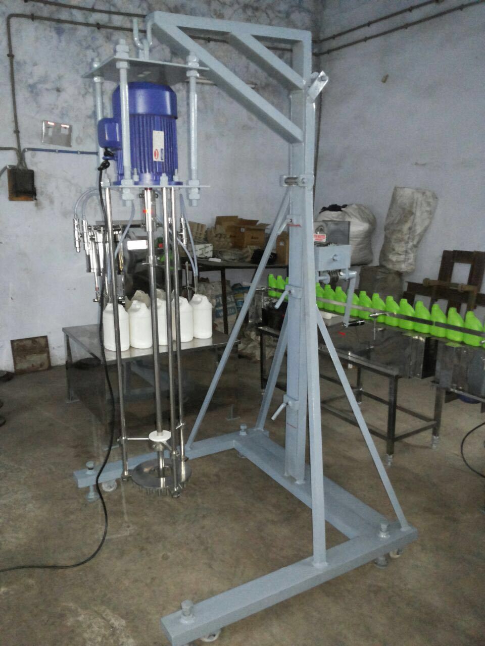 Semi Automatic Liquid Fluid Stirrer