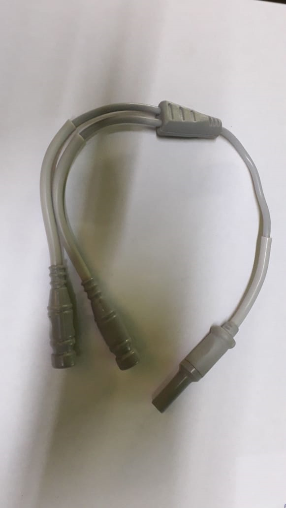 Martin Biclamp Extensional Adapter - 7/36 2-core Ptfe Insulated, Universal Design With 3 Meter Length And Gray/blue Color Options | Autoclavable, Metal & Plastic Construction For Hospital And Clinic Use