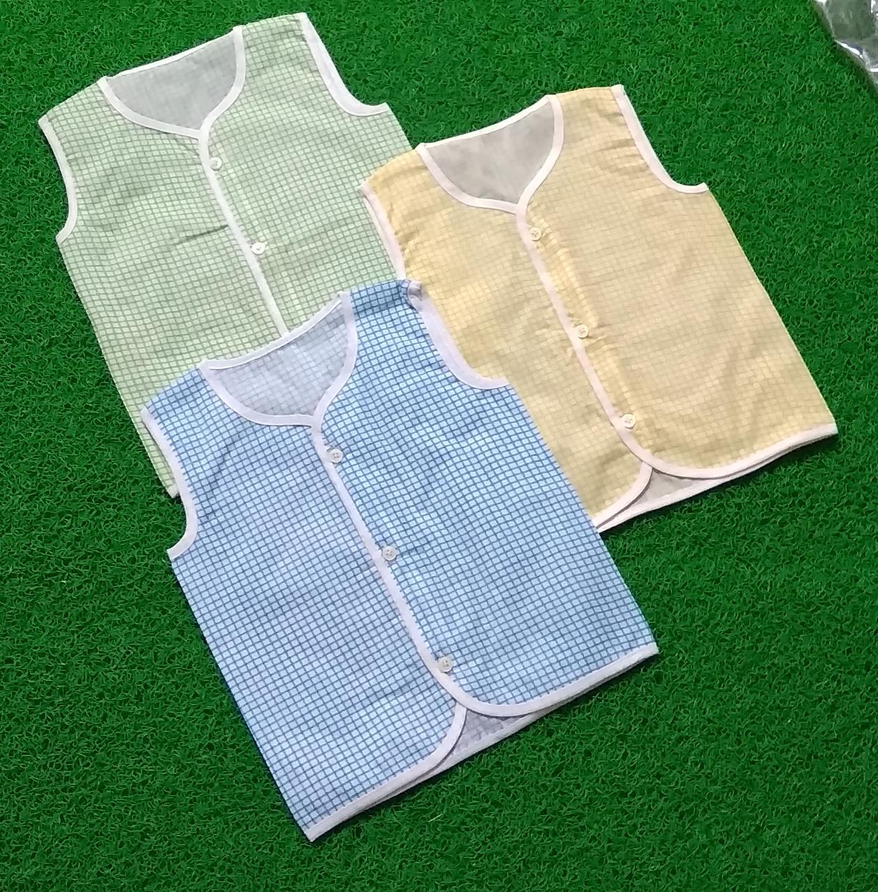 Kids Night - Cotton Hosiery Printed Jhabla, Multicolour, Suitable For Ages 0-6 Months, Perfect For Newborns And Infants