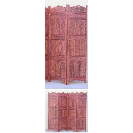Carved Wooden Screen Kashmiri