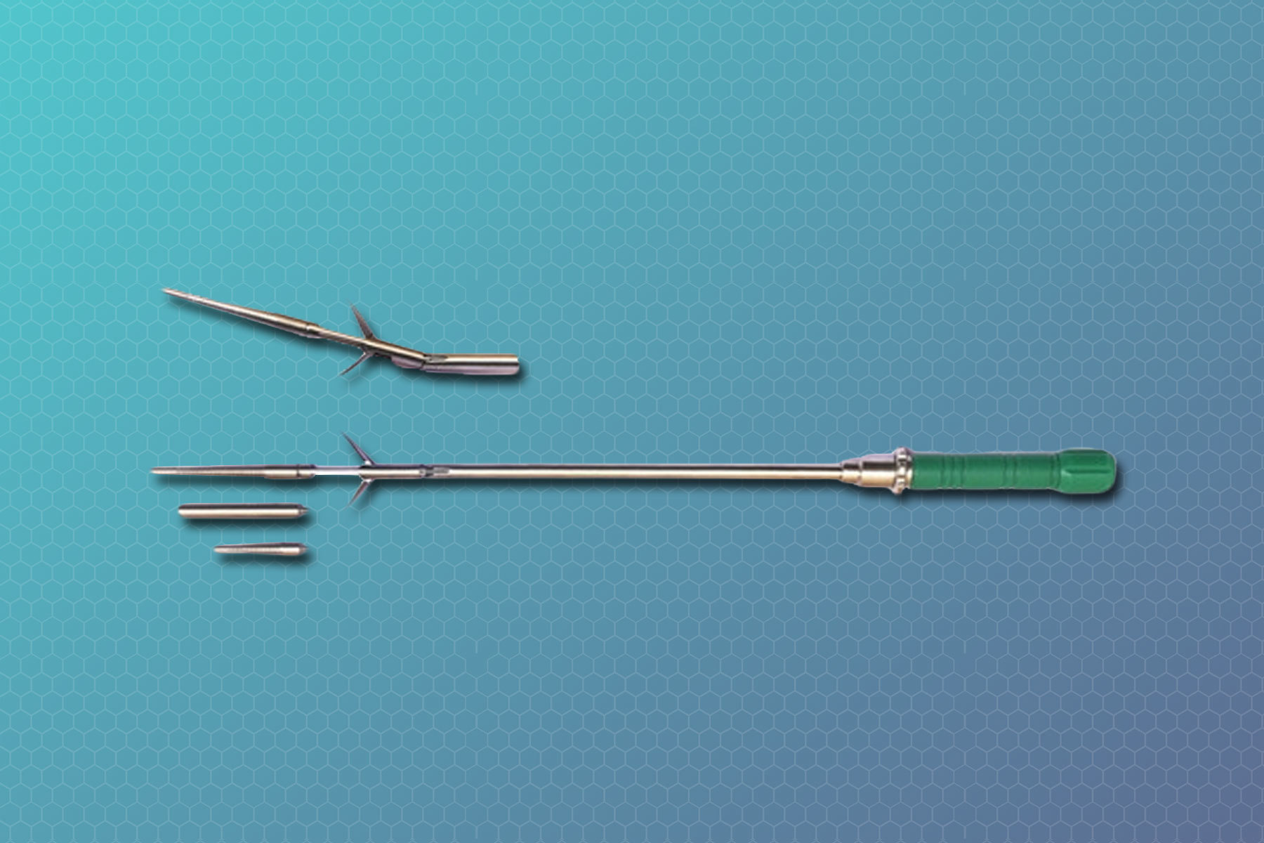 Steel Uterine Manipulator With Tenaculum Forceps