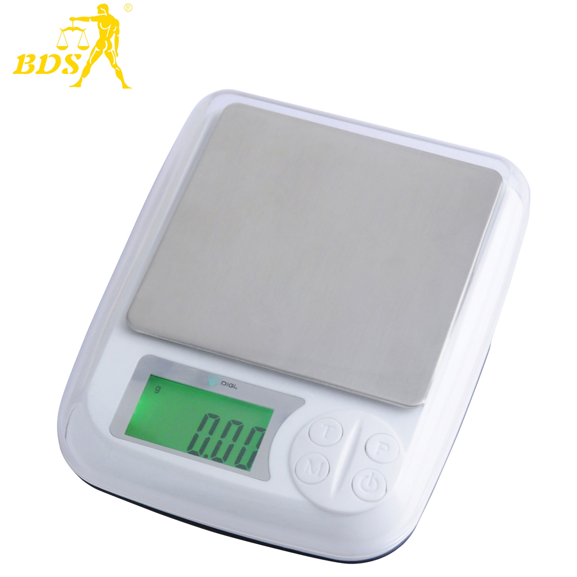 Bds Dm03 Kitchen Weight Scales Lcd Digital Food Weighing Scale Accuracy: 0.01g 0.1g Gm