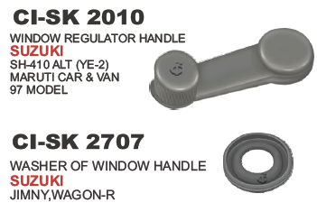 Window Regulator Handle - Local Part No 155 | 4 Wheeler, Warranty Included