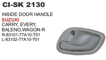 Inside Door Handle Suzuki Carry Baleno Wagon-r - Durable Plastic Finish | Vehicle Type: 4 Wheeler, Warranty Included