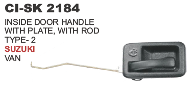 Inside Door Handle with Plate and Rod  Suzuki van