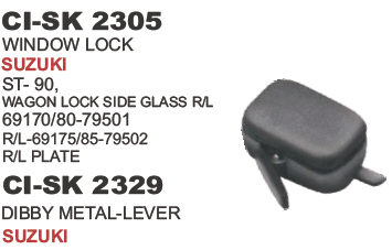 Window Lock Suzuki - Local Part No 119 | 4 Wheeler, Warranty Included