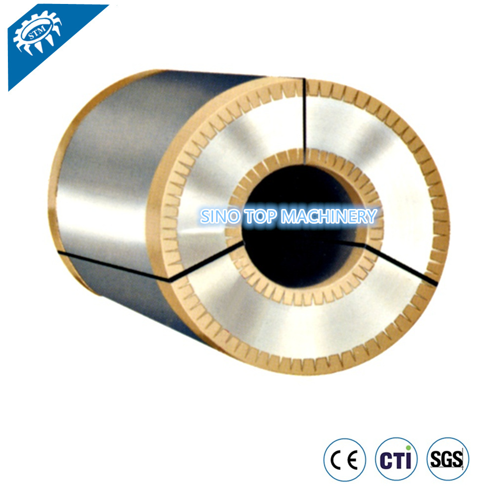 Steel Coil Edge Protector - Color: Brown