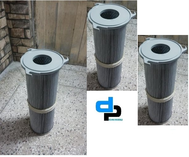 Powder Coating Filter - Polyester Spun Bonded Hepa Cartridge | White, Minipleat Design, Complies With Rohs, Ideal For Sugar, Steel, Paper, And Cement Industries