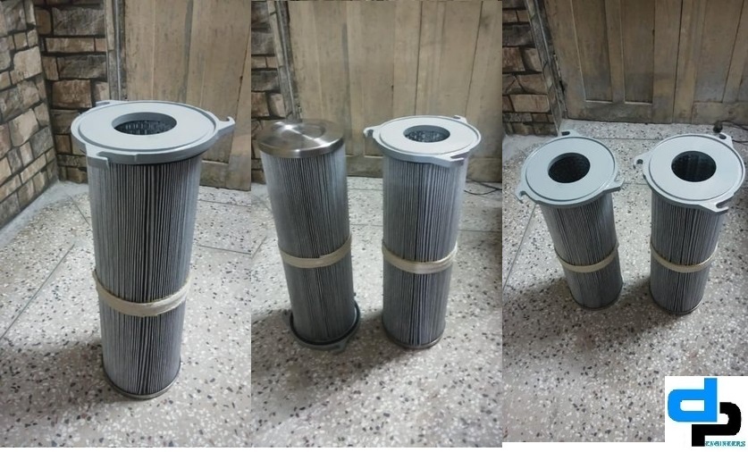 Powder Coating Filter - Polyester Spun Bonded Hepa Cartridge | White, Minipleat Design, Complies With Rohs, Ideal For Sugar, Steel, Paper, And Cement Industries