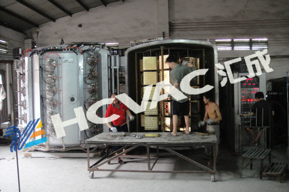 Hcvac Ceramic Tiles Gold Coating Machine/ceramic Tiles Pvd Gold Plating Machine - Material: Stainless Steel