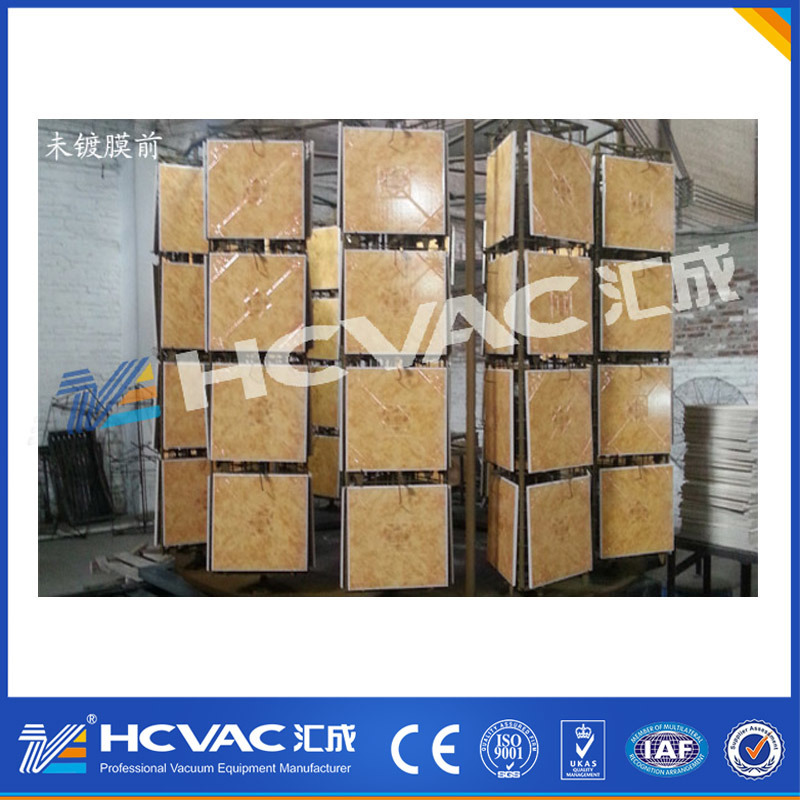 Hcvac Ceramic Tiles Gold Coating Machine/ceramic Tiles Pvd Gold Plating Machine - Material: Stainless Steel