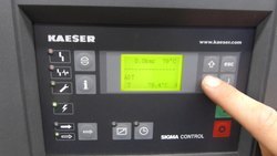Lubricated Display Controller Kaeser Screw Compressor