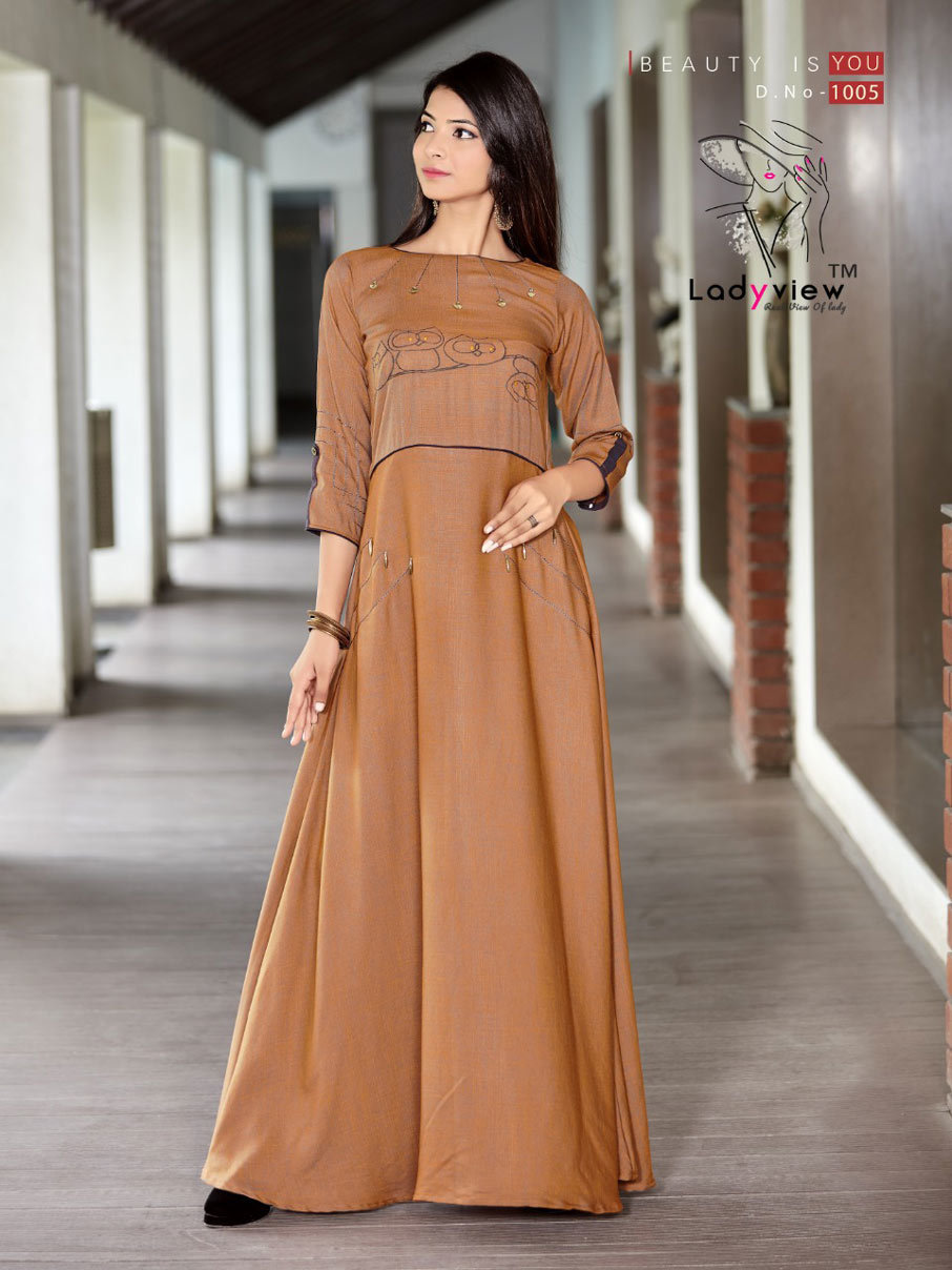 Spring Elisha Ladyview Gown Type Wholesale Long Kurta