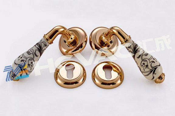 Hcvac Gold Furniture Door Handle Lock Hinge Keys Pvd Coating Machine Equipment - Feature: High Speed