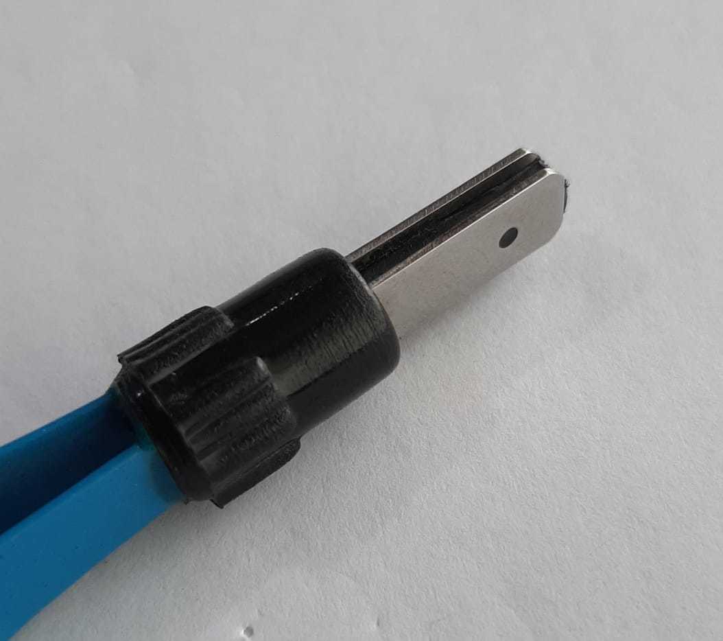 Blue/black Bipolar Forceps Angular