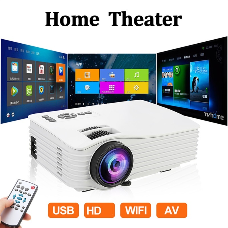 T38 Mini Projector Hd Portable Led Projector Home Theater Application: Ultras Quiet Isolation Dust-proof Design