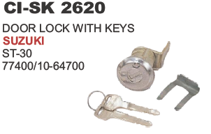 Door Lock with Keys Suzuki