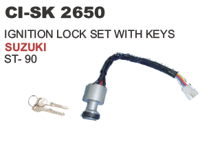 Ignition Lock Set With Keys Suzuki