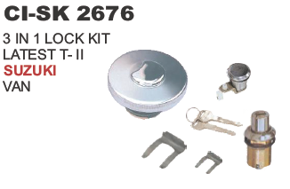 3 in 1 Lock Kit Latest T-ii Suzuki Van