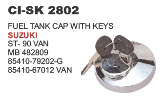 Fuel Tank Cap With Keys Suzuki Van