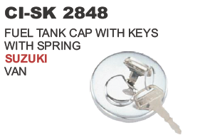 Fuel Tank Cap with Keys and Spring Suzuki Van - Local Part No: 164, 4 Wheeler Vehicle Type | Warranty Included