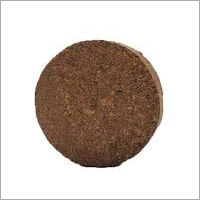 Coco Pith Coins - Color: Dark Brown