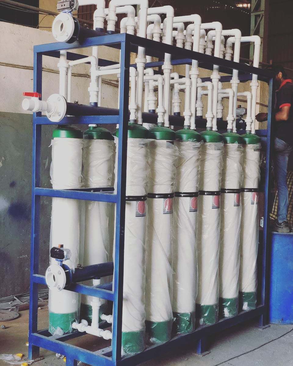 Industrial Ultrafiltration Plant - Msep Material, 5 M³ Capacity, Semi Automatic Operation | Robust & Reliable, Tss Purity Level <1 Ppm, Electric Drive Type