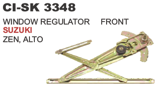 Window regulator Front Suzuki Zen alto