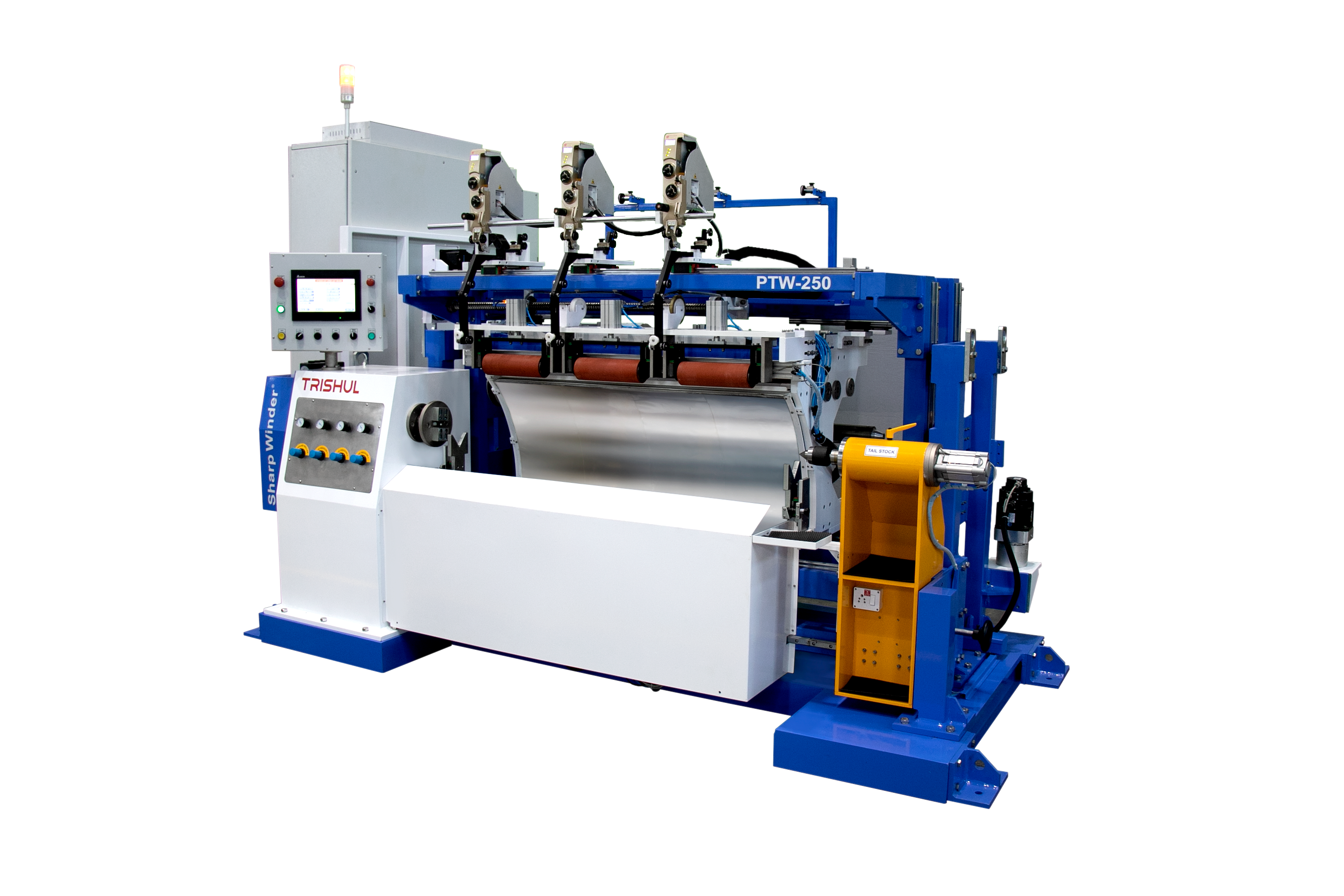 Fully Automatic 3 Coil Programmable Pt Winding Machine Capacity: Bulk/ Against Order Ton/day