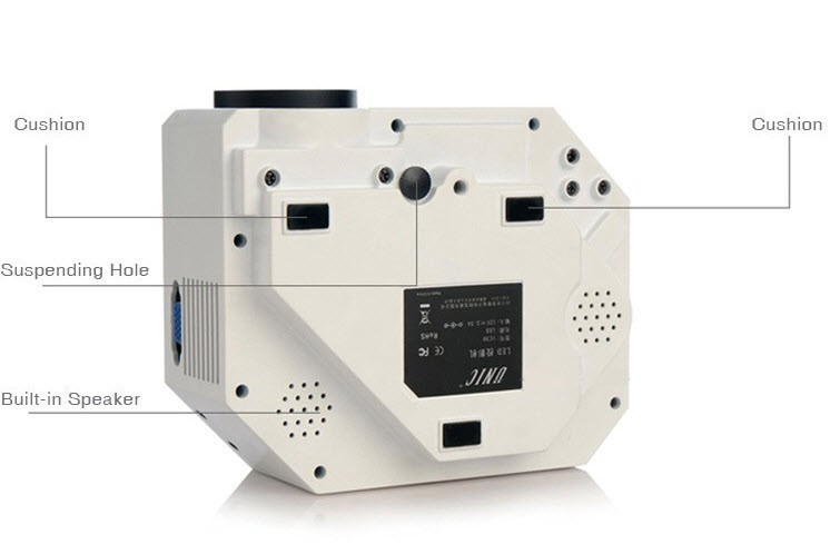 Uc30 Hd Mini Led Projector Support Hdmi With Remote Controller Application: Multimedia Function
