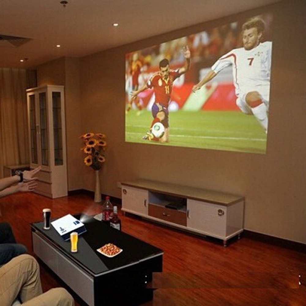 Clearness Uc40 800lm 800 X 480 Pixels Simplified Micro Projector Free Exchange From 16 : 9 To 4 : 3.