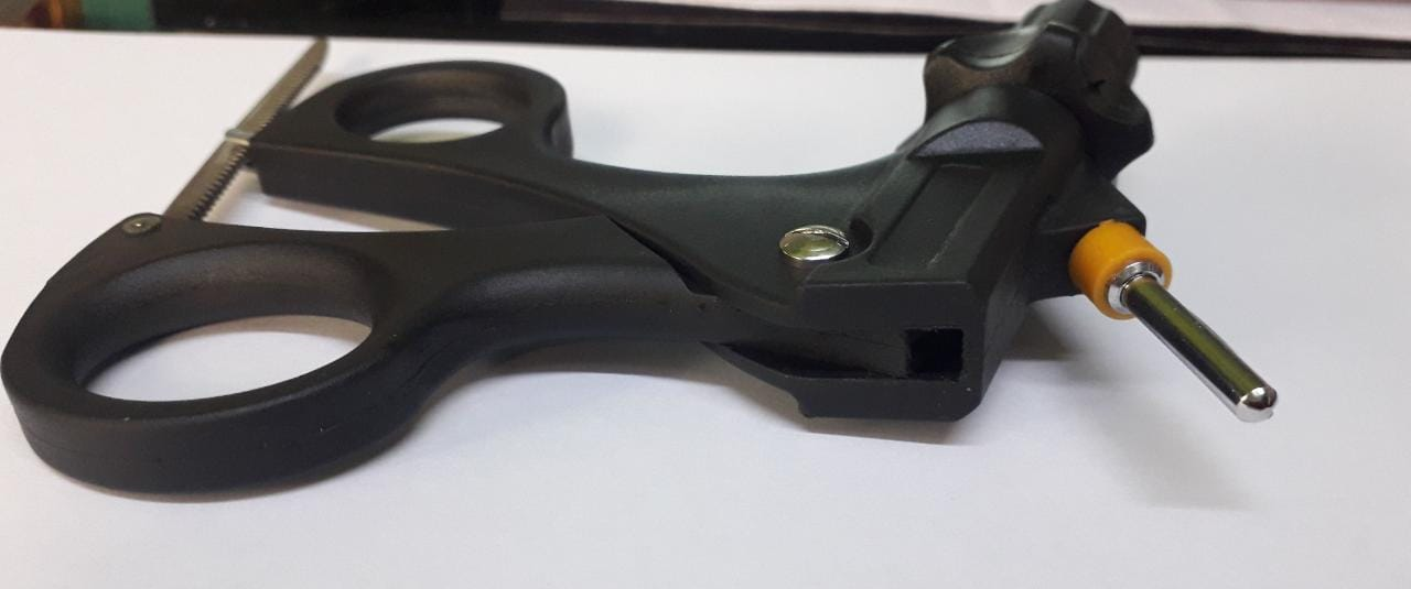 Steel Laparoscopy Bipolar Handle With Rachet