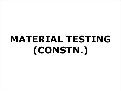 निर्माण सामग्री परीक्षण सेवाएँ