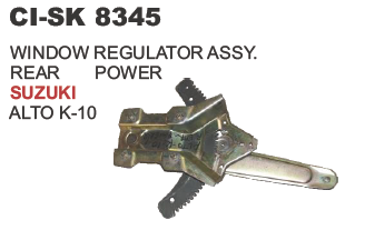 विंडो रेगुलेटर अस्सी रियर पावर Suzuki Alto k10